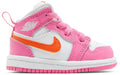 2022 Air Jordan 1 Mid TD 'Pinksicle Orange'