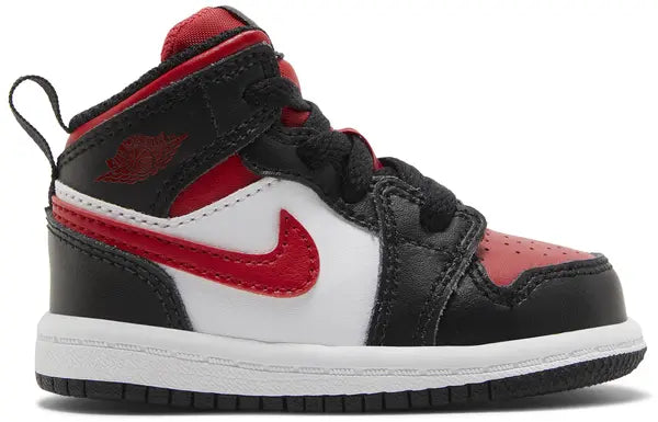 Air Jordan 1 Mid TD 'Black Fire Red'