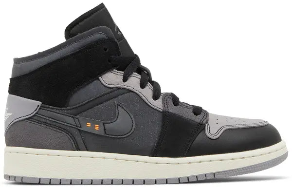 Air Jordan 1 Mid SE Craft GS 'Inside Out - Black'