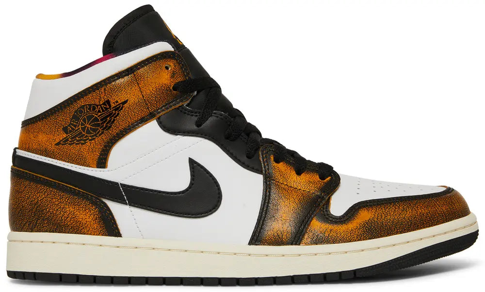 2022 Air Jordan 1 Mid SE 'Wear-Away - Taxi'
