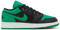 2023 Air Jordan 1 Low GS 'Black Lucky Green