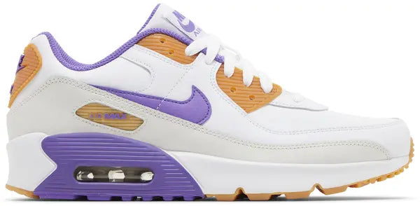Nike Air Max 90 Leather GS 'White Action Grape'