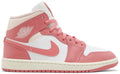 Wmns Air Jordan 1 Mid 'Strawberries and Cream'