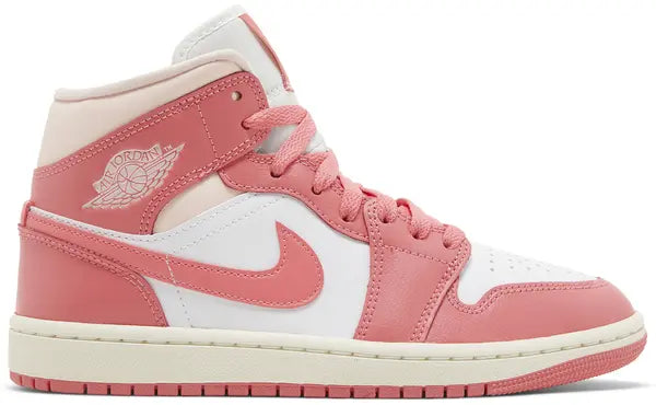 Wmns Air Jordan 1 Mid 'Strawberries and Cream'
