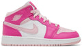 Air Jordan 1 Mid GS 'Fierce Pink'