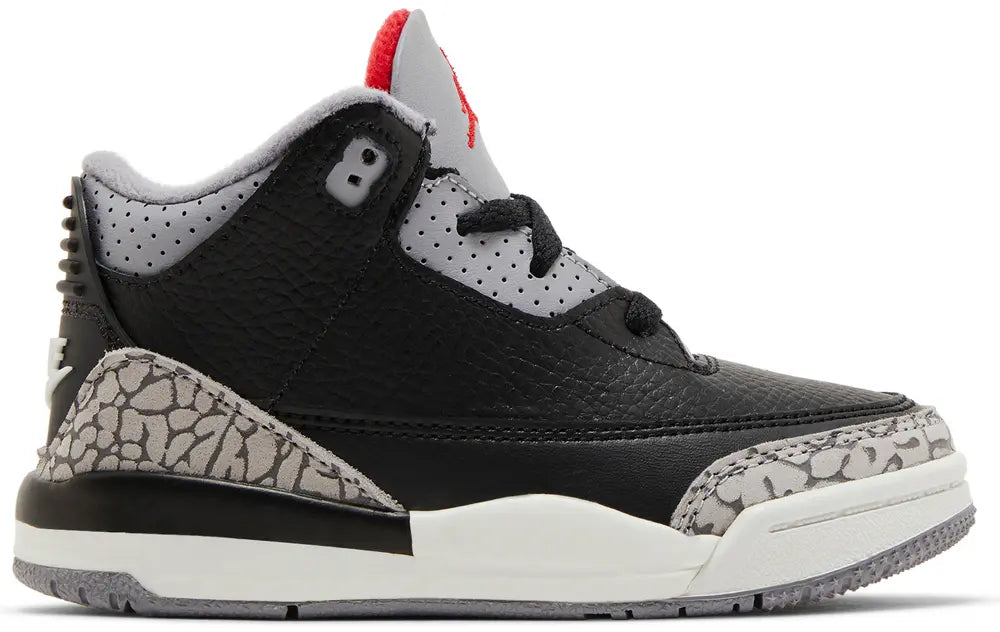 2024 Air Jordan 3 Retro OG TD 'Black Cement' 2024