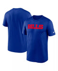 Nike Dri-Fit Buffalo Bills Primetime Legend Wordmark Performance T-Shirt