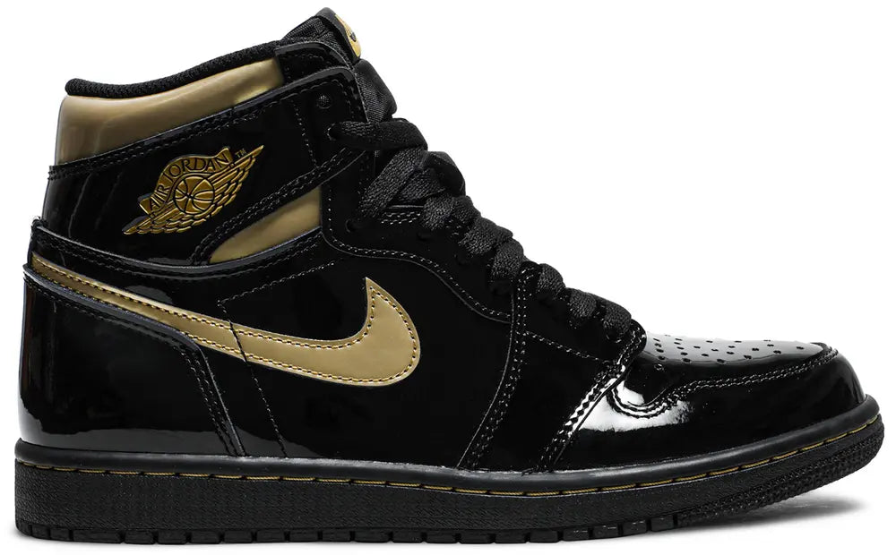2020 Air Jordan 1 Retro High OG 'Black Metallic Gold'