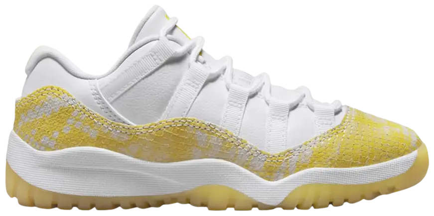 2023 Air Jordan 11 Retro Low PS 'Yellow Snakeskin'