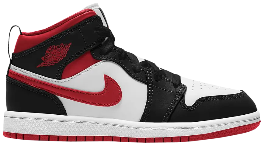 2021 Air Jordan 1 Mid PS 'Black Gym Red'