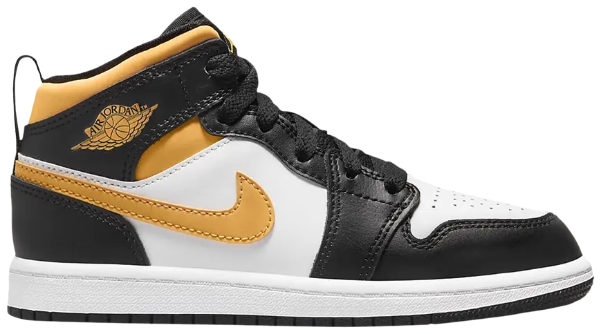 2021 Air Jordan 1 Mid PS 'Black University Gold'