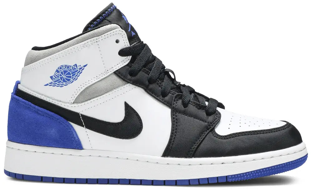 2020 Air Jordan 1 Mid SE GS 'Royal Black Toe'