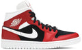 Wmns Air Jordan 1 Mid 'Gym Red Black'