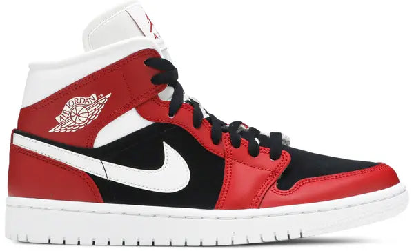 Wmns Air Jordan 1 Mid 'Gym Red Black'