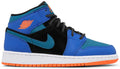2021 Air Jordan 1 Mid GS 'Racer Blue'