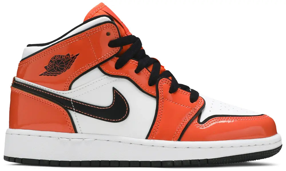 2021 Air Jordan 1 Mid SE GS 'Turf Orange