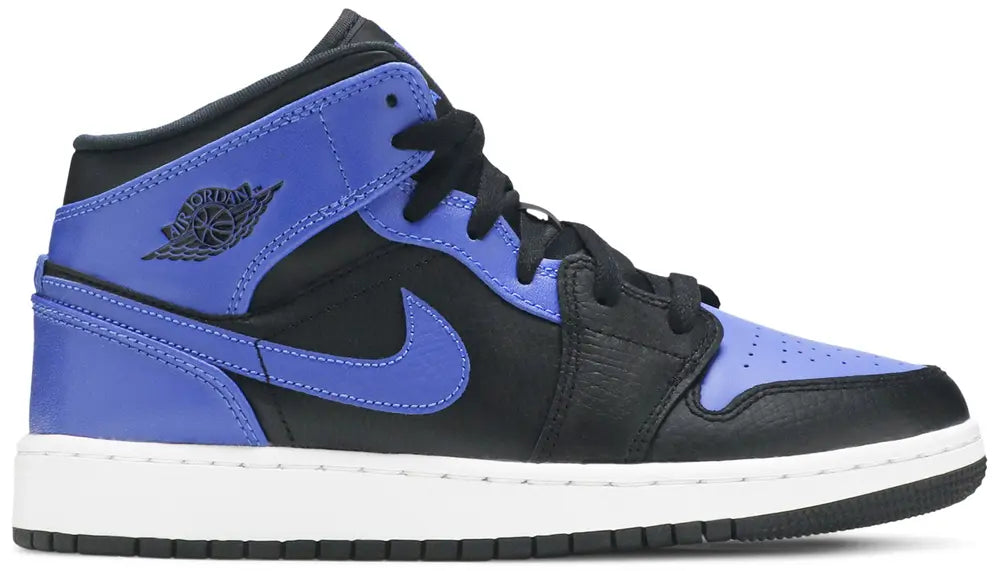 2021 Air Jordan 1 Mid GS 'Hyper Royal'