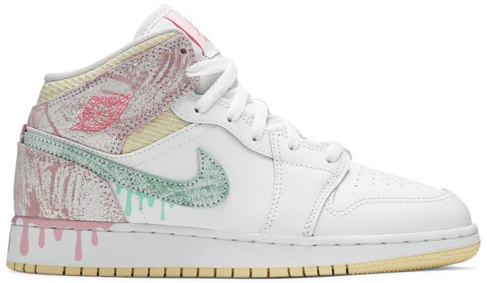 2021 Air Jordan 1 Mid SE GS 'Ice Cream'