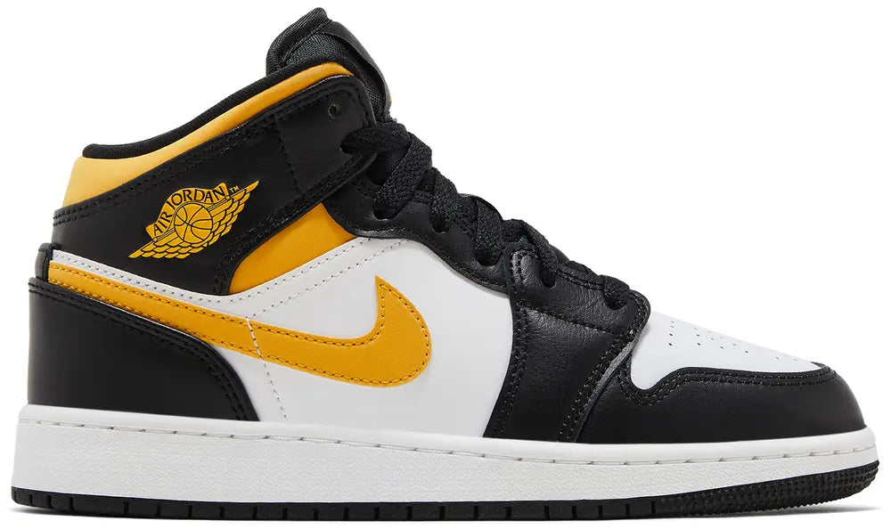 2021 Air Jordan 1 Mid GS 'Black University Gold'