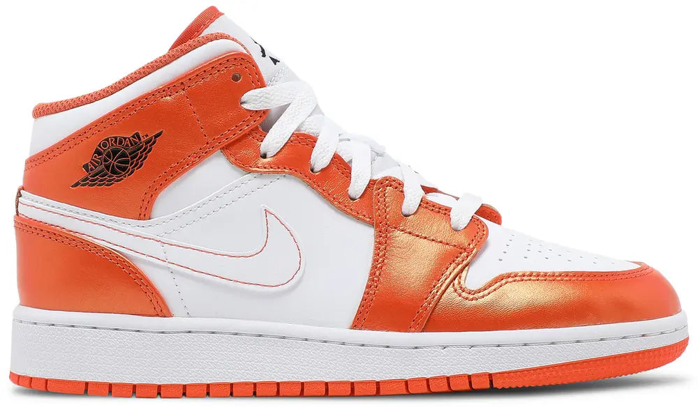 2021 Air Jordan 1 Mid SE GS 'Electro Orange'