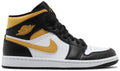 2021 Air Jordan 1 Mid 'Black University Gold'