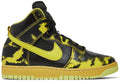 2022 Nike Dunk High 1985 'Yellow Acid Wash'