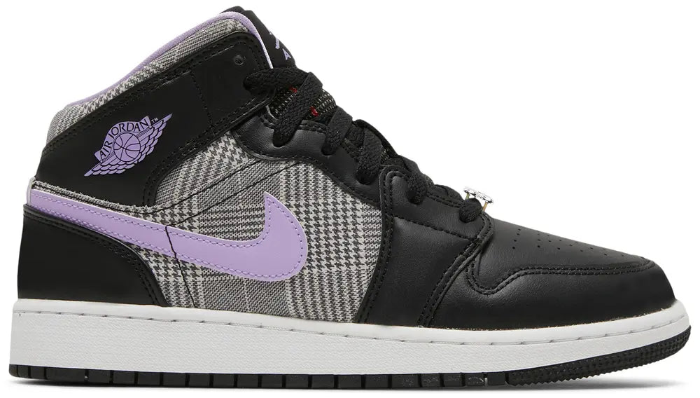 2021 Air Jordan 1 Mid SE GS 'Houndstooth'