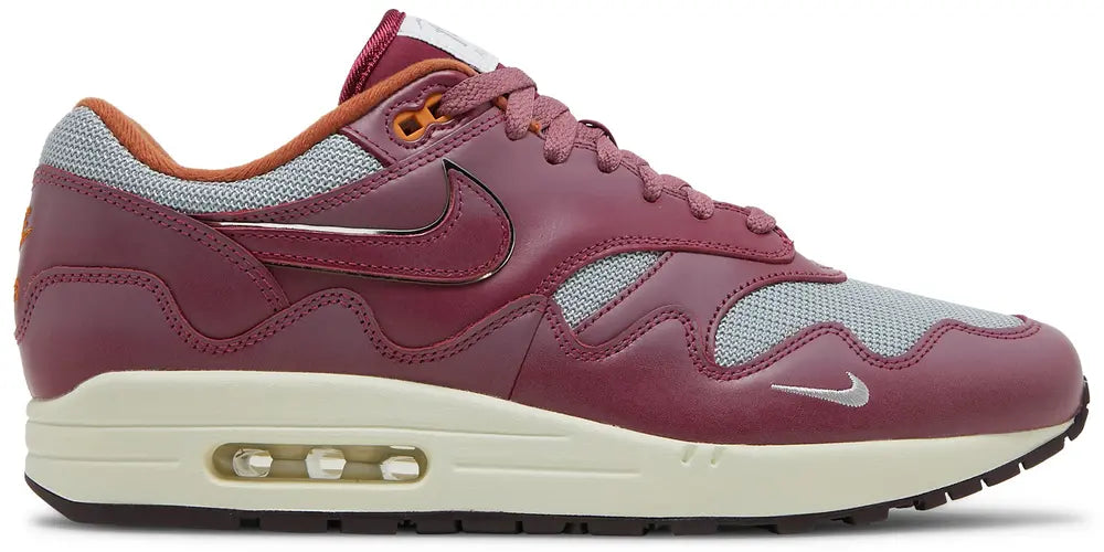 2021 Patta x Nike Air Max 1 'Rush Maroon'
