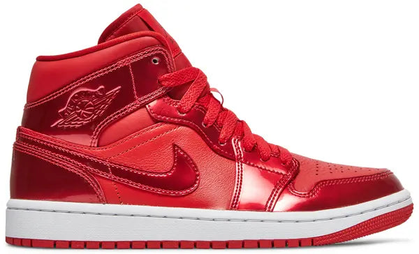 Wmns Air Jordan 1 Mid SE 'University Red Pomegranate'