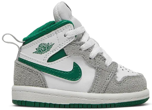Air Jordan 1 Mid SE TD 'Grey Pine Green'