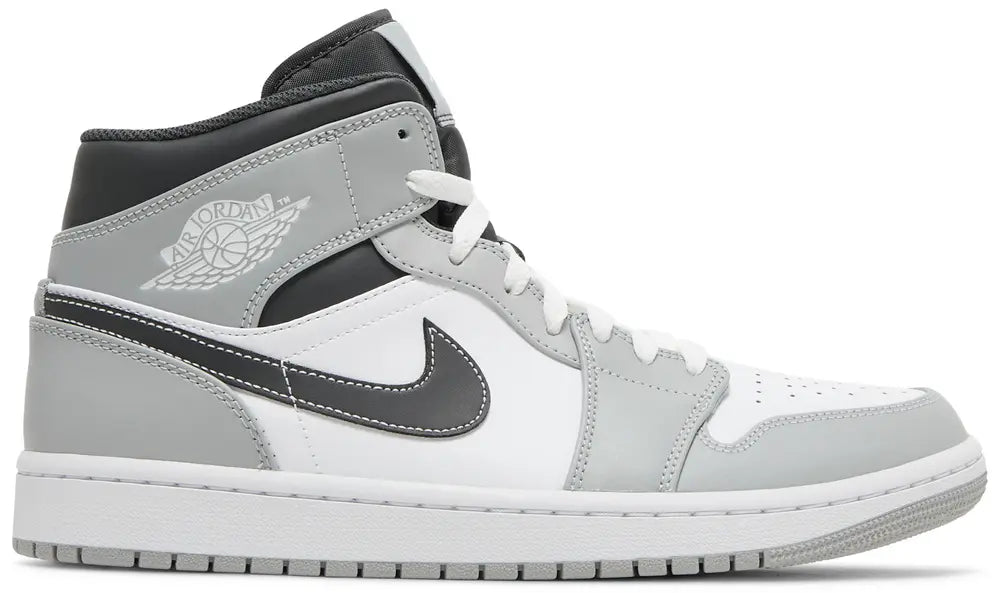 2022 Air Jordan 1 Mid 'Light Smoke Grey'