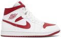 Wmns Air Jordan 1 Mid 'White Pomegranate'