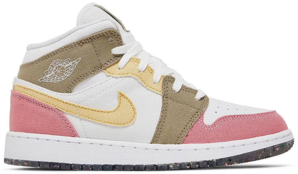 2022 Air Jordan 1 Mid SE GS 'Pastel Grind'
