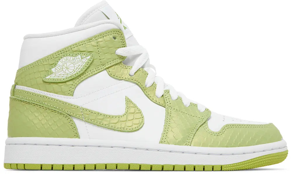 2022 Wmns Air Jordan 1 Mid SE 'Green Python'
