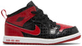 2022 Air Jordan 1 Mid SS TD 'Black + Red = Bred'