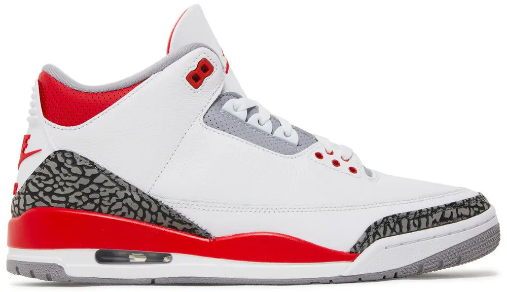 2022 Air Jordan 3 Retro 'Fire Red'