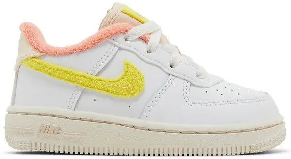 Nike Force 1 LV8 TD 'White Yellow Strike'
