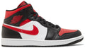2022 Air Jordan 1 Mid 'Bred Toe'