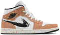 Air Jordan 1 Mid SE 'Brushstroke Paint Splatter'