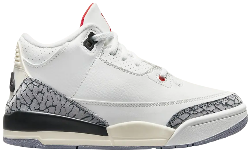 2023 Air Jordan 3 Retro PS 'White Cement Reimagined'