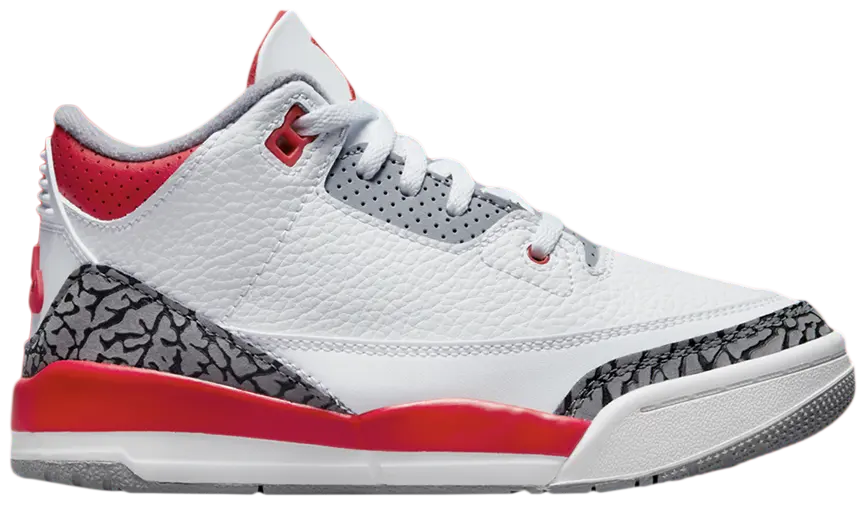 2022 Air Jordan 3 Retro PS 'Fire Red' 2022