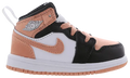 2022 Air Jordan 1 Mid TD 'White Light Madder Root'