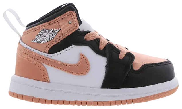 2022 Air Jordan 1 Mid TD 'White Light Madder Root'