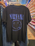 Nirvana Blue Smiley Tshirt