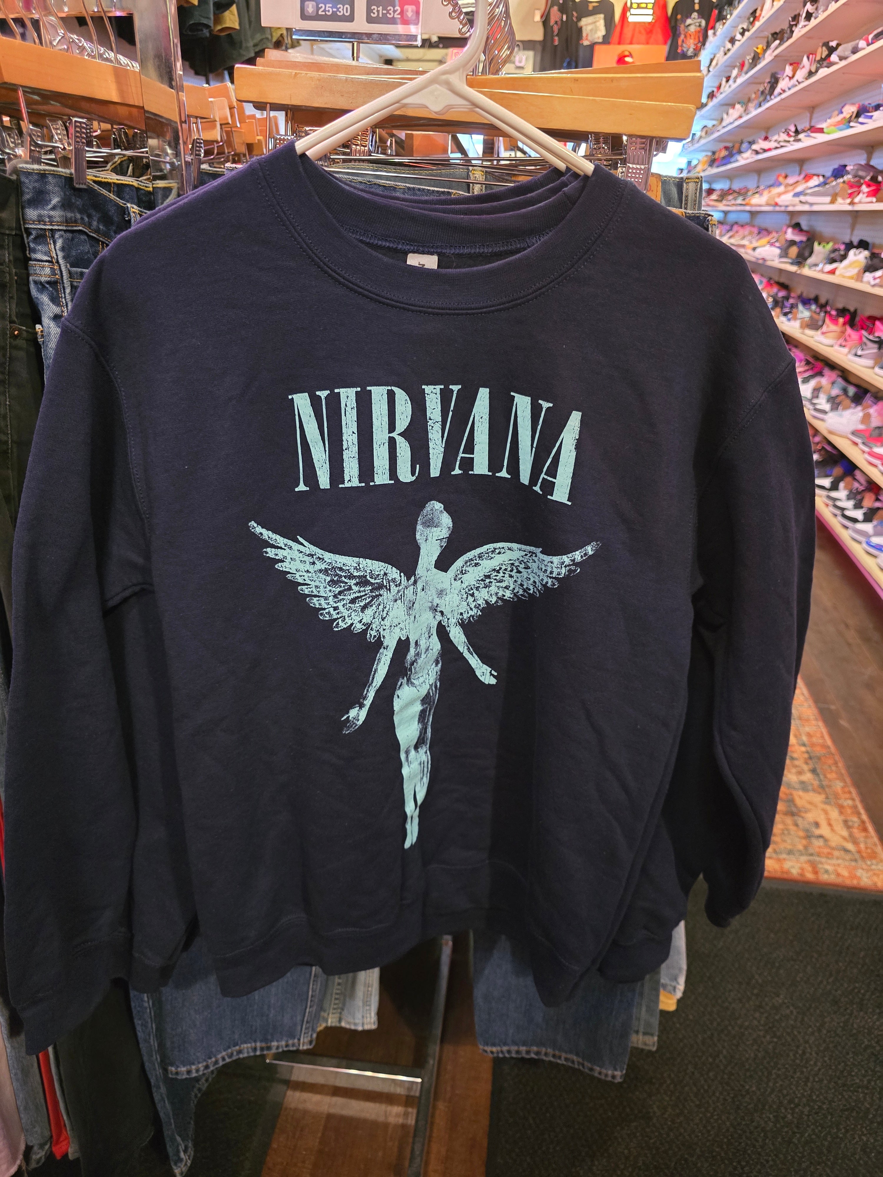 Nirvana Crewneck Navy