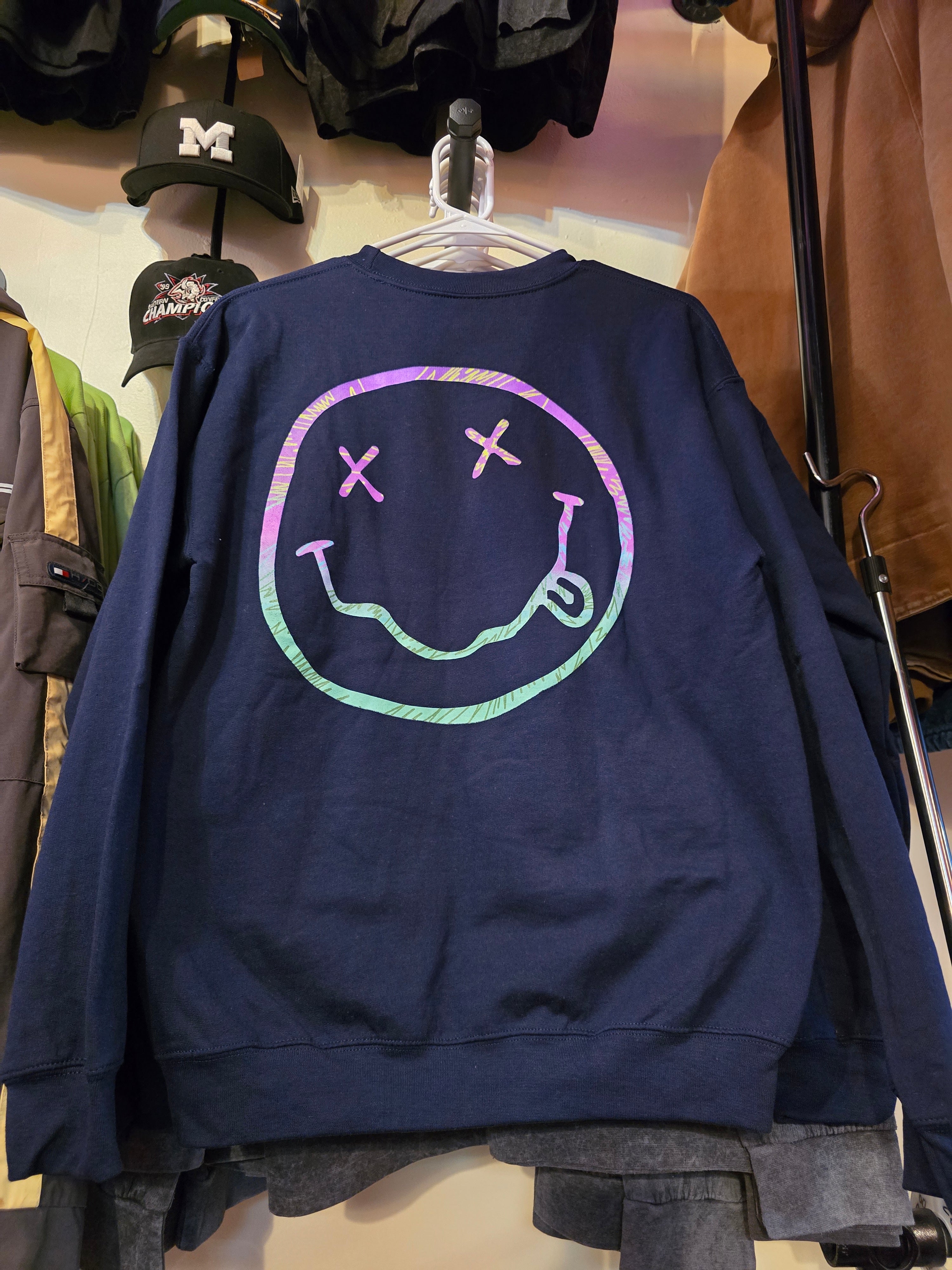 Nirvana Crewneck Navy