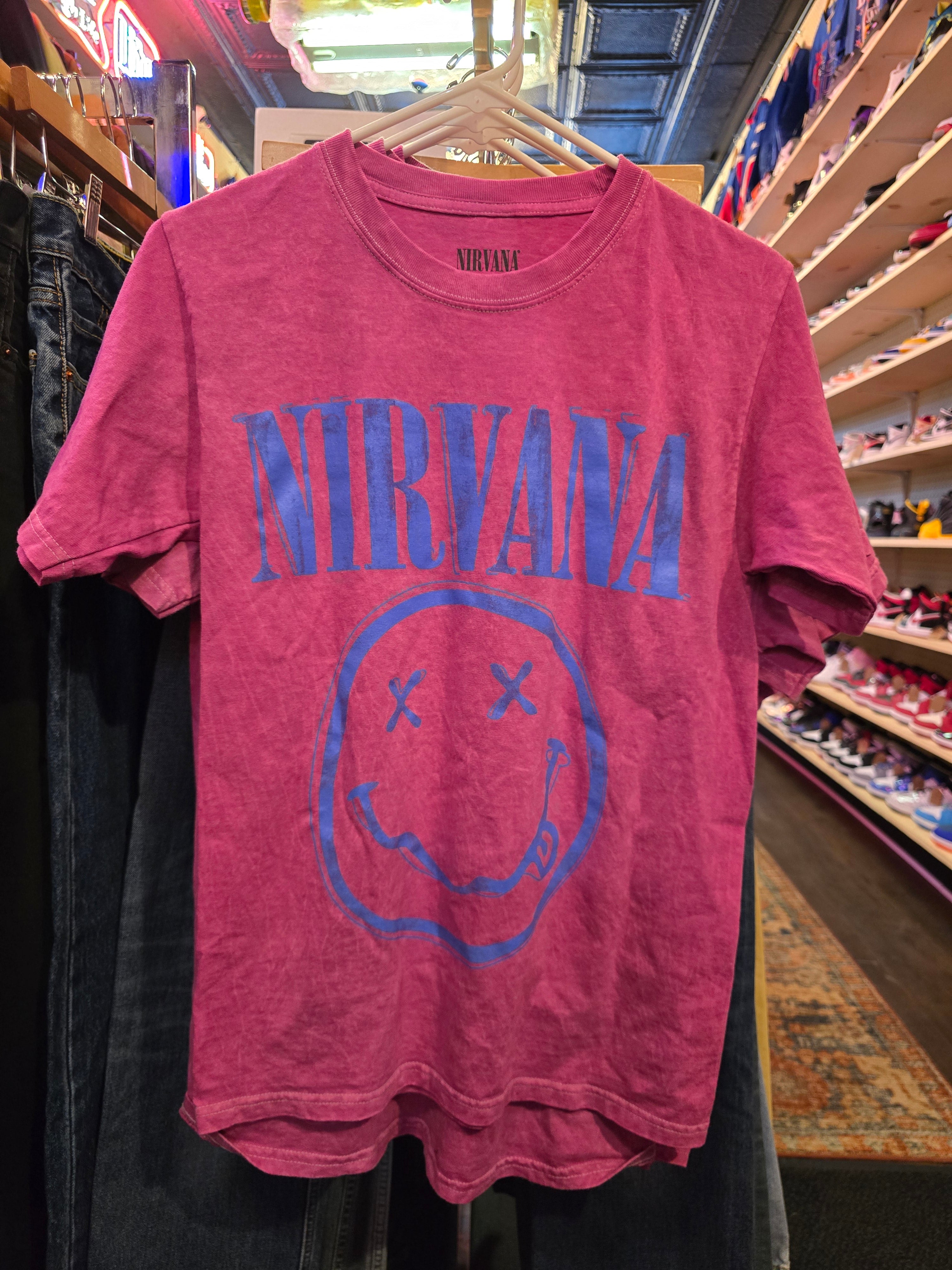 Nirvana Tshirt Pink
