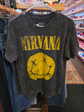 Nirvana Grey Distressed Tshirt