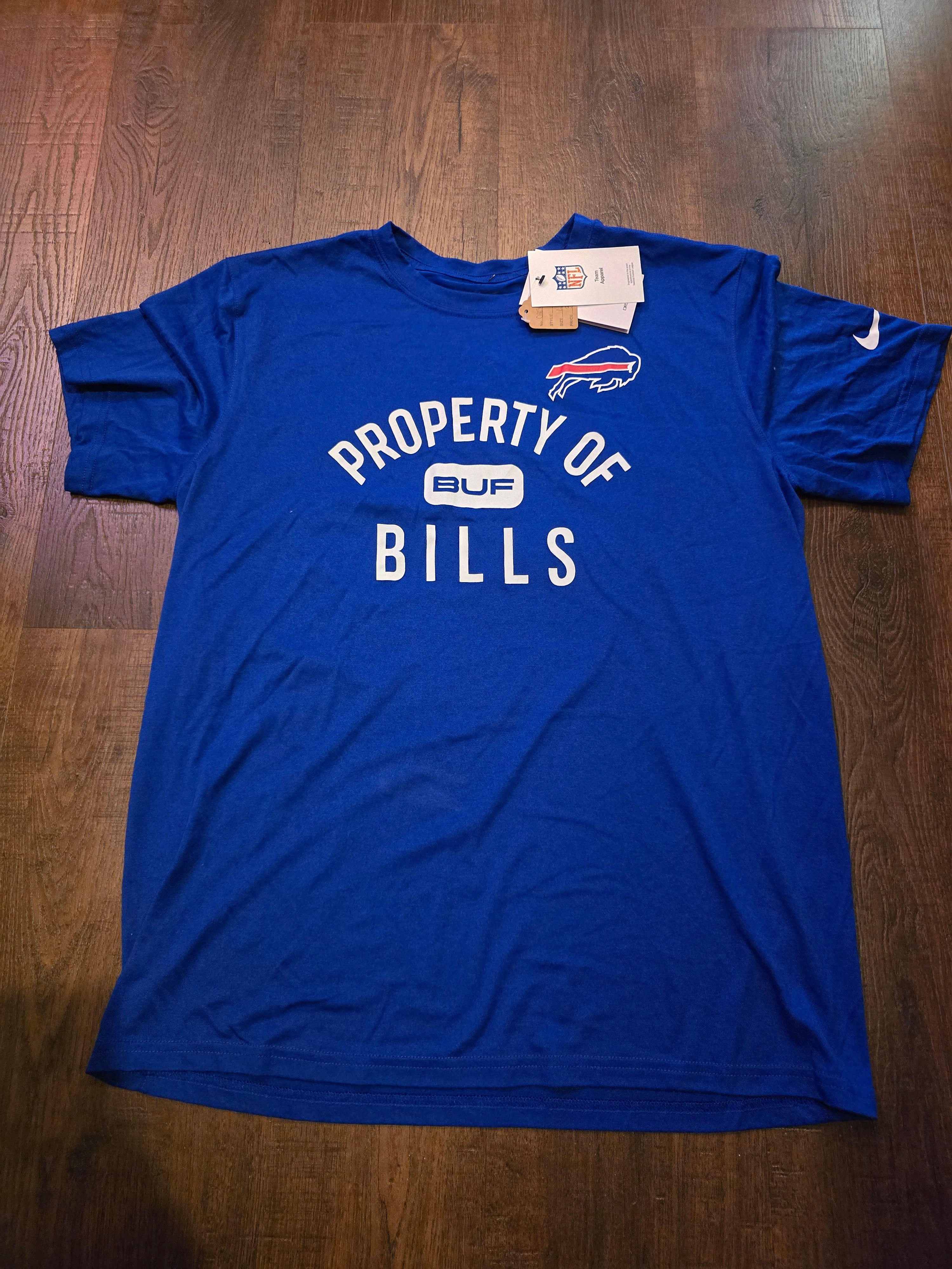 Nike Dri-Fit Property of Buffalo Bills T-Shirt